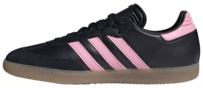 Adidas Samba Messi Кроссовки для мини-футбола, черный/розовый — фото 3