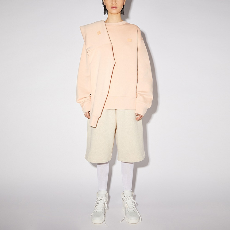 Футболка унисекс светло-розовая Acne Studios — фото 3