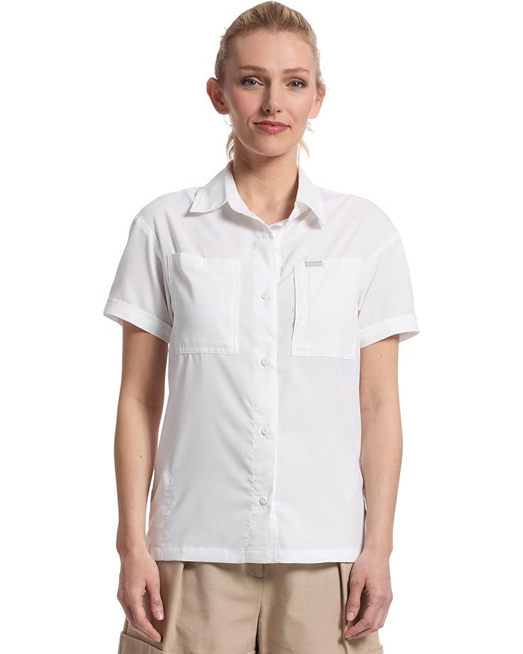 

Рубашка Columbia Silver Ridge Utility Short Sleeve Shirt, цвет White 1