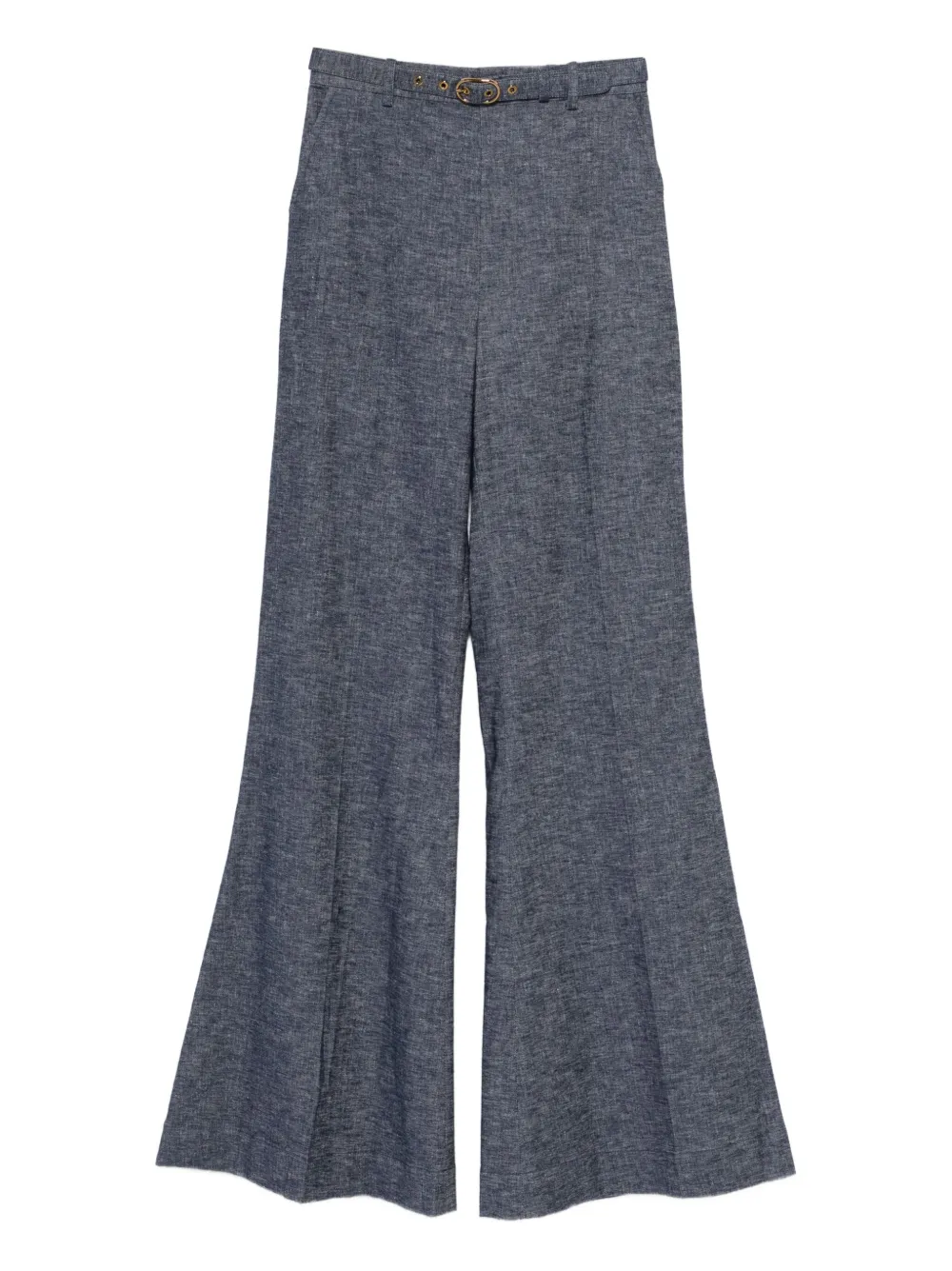 

Расклешенные брюки Hypnotic с поясом ZIMMERMANN, синий