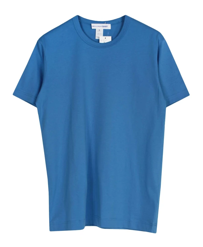 

Футболка с логотипом сзади Comme Des Garã§Ons, синий