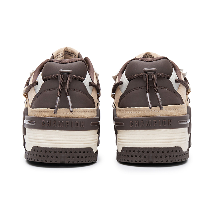 Кроссовки Low Top Skateboard Shoes мужские Champion Sesame Brown/Baroque Brown — фото 4