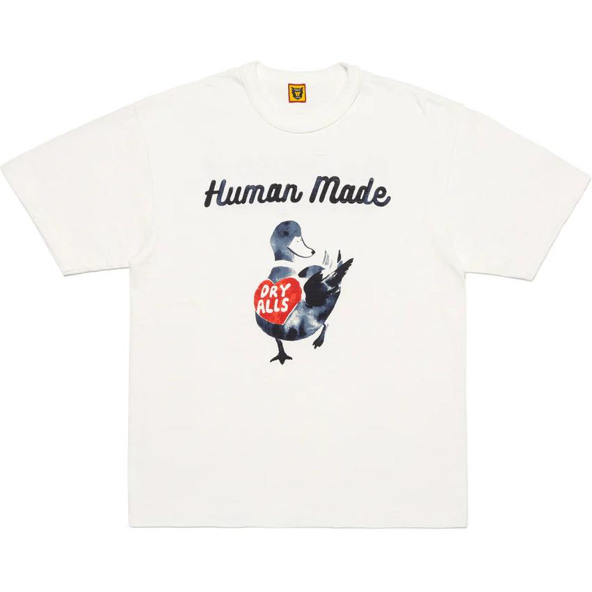 

Футболка унисекс белая HUMAN MADE
