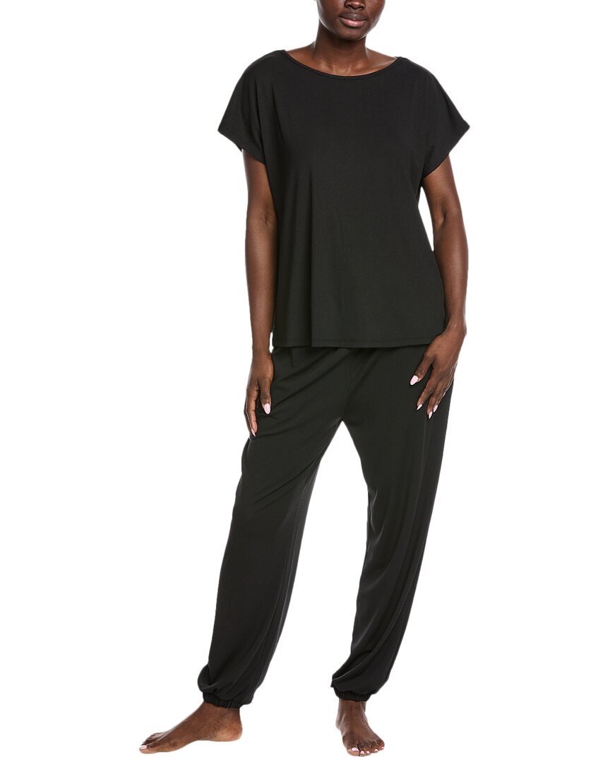 

Комплект из блузки и брюк Badgley Mischka, черный