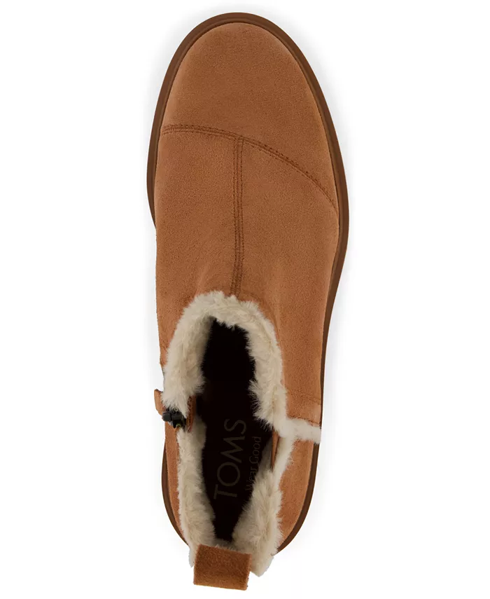 Женские ботильоны Maude на блочном каблуке Toms, коричневый — фото 4