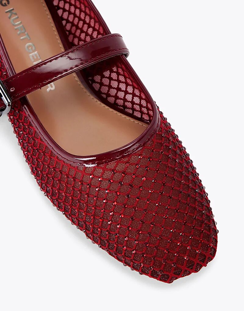 Балетки KG Kurt Geiger Nina Mesh в белом цвете — фото 3