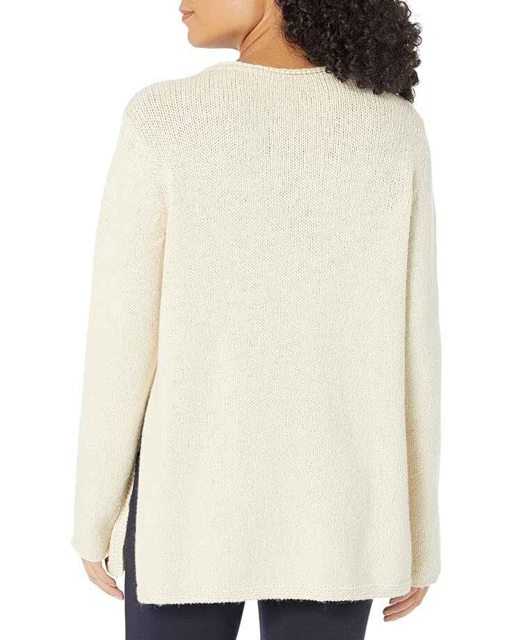 

Свитер Eileen Fisher Ballet Neck Pullover, цвет Soft White
