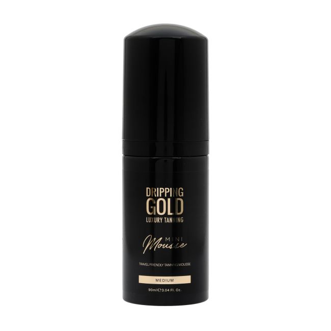 

Мини-Средний размер пены для автозагара Dripping Gold, 90 мл