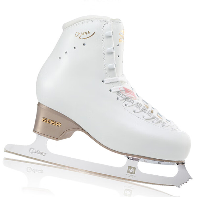 

EDEA Коньки для фигурного катания Official Flag Store Four-Star, белые, с лезвиями Galaxy (широкая колодка D), размер 34.5