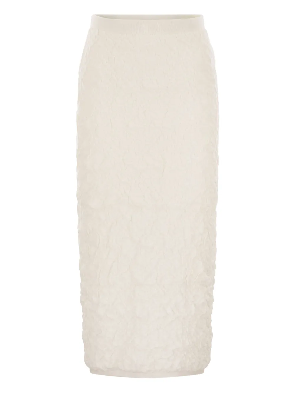 

Юбка с тиснением Fabiana Filippi, нейтральный