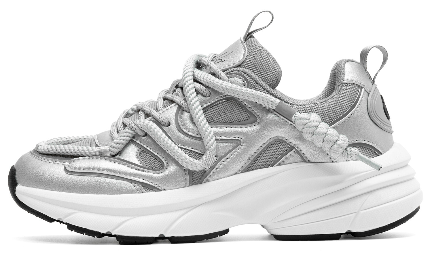 

Кроссовки RIFUGIO VO' Chunky Sneakers Unisex Low-top, серебряный, Серый, Кроссовки RIFUGIO VO' Chunky Sneakers Unisex Low-top, серебряный