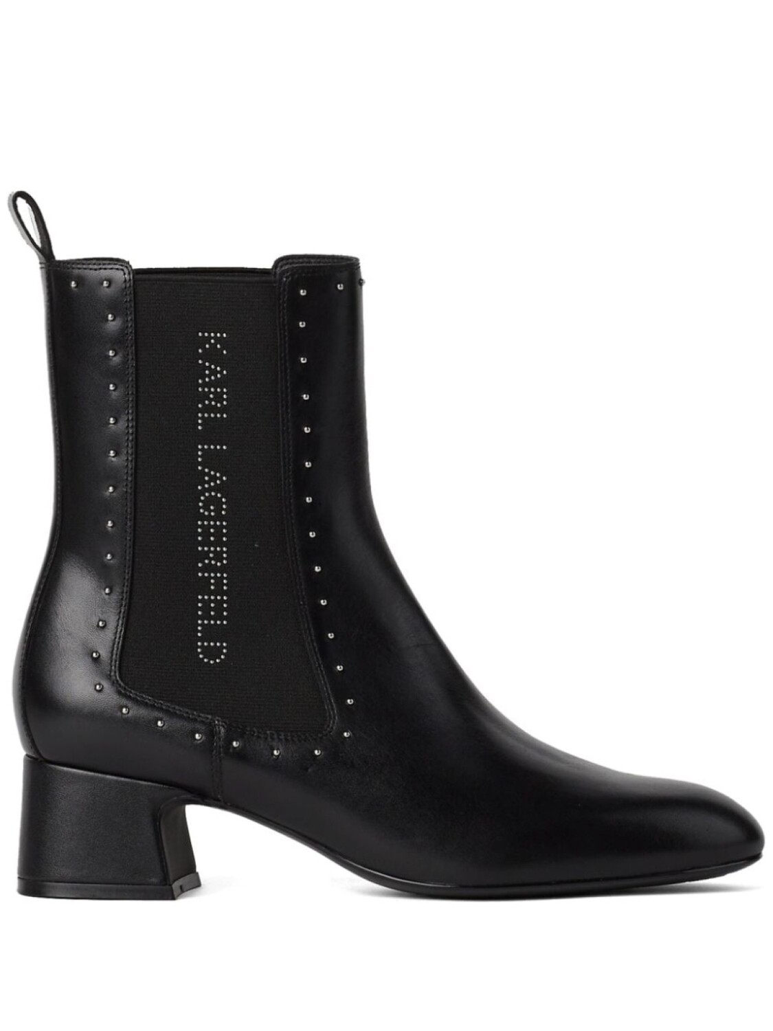 

Karl Lagerfeld ботинки Bonnie с заклепками, черный