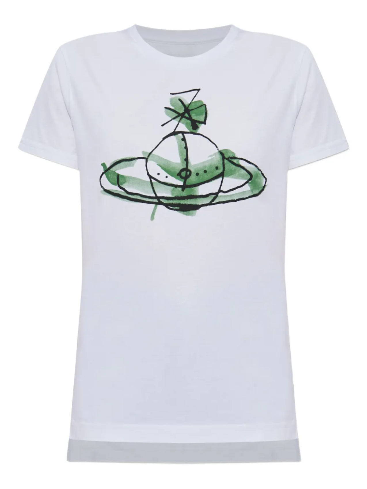 

Футболка с логотипом Vivienne Westwood, белый