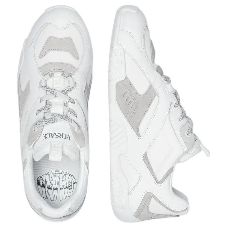 Galaxia низкие повседневные кроссовки мужские white VERSACE, Original Shoe Box Included — фото 4