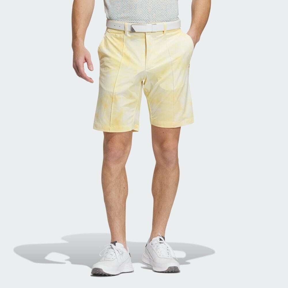 

Шорты Adidas PLAYGREEN Tie-dye print stretch shorts, цвет Semi Spark