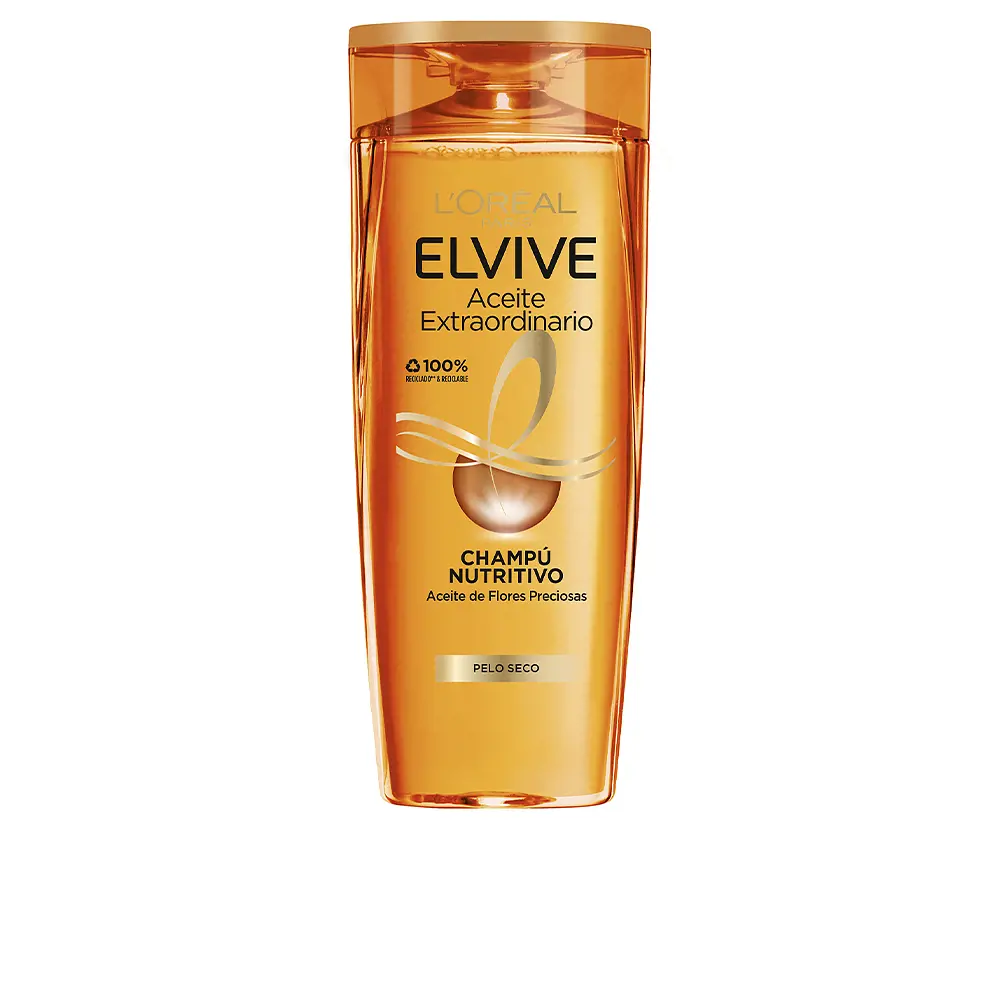 

Шампунь Elvive aceite extraordinario champú cabello seco L'Oréal París, 370 мл.
