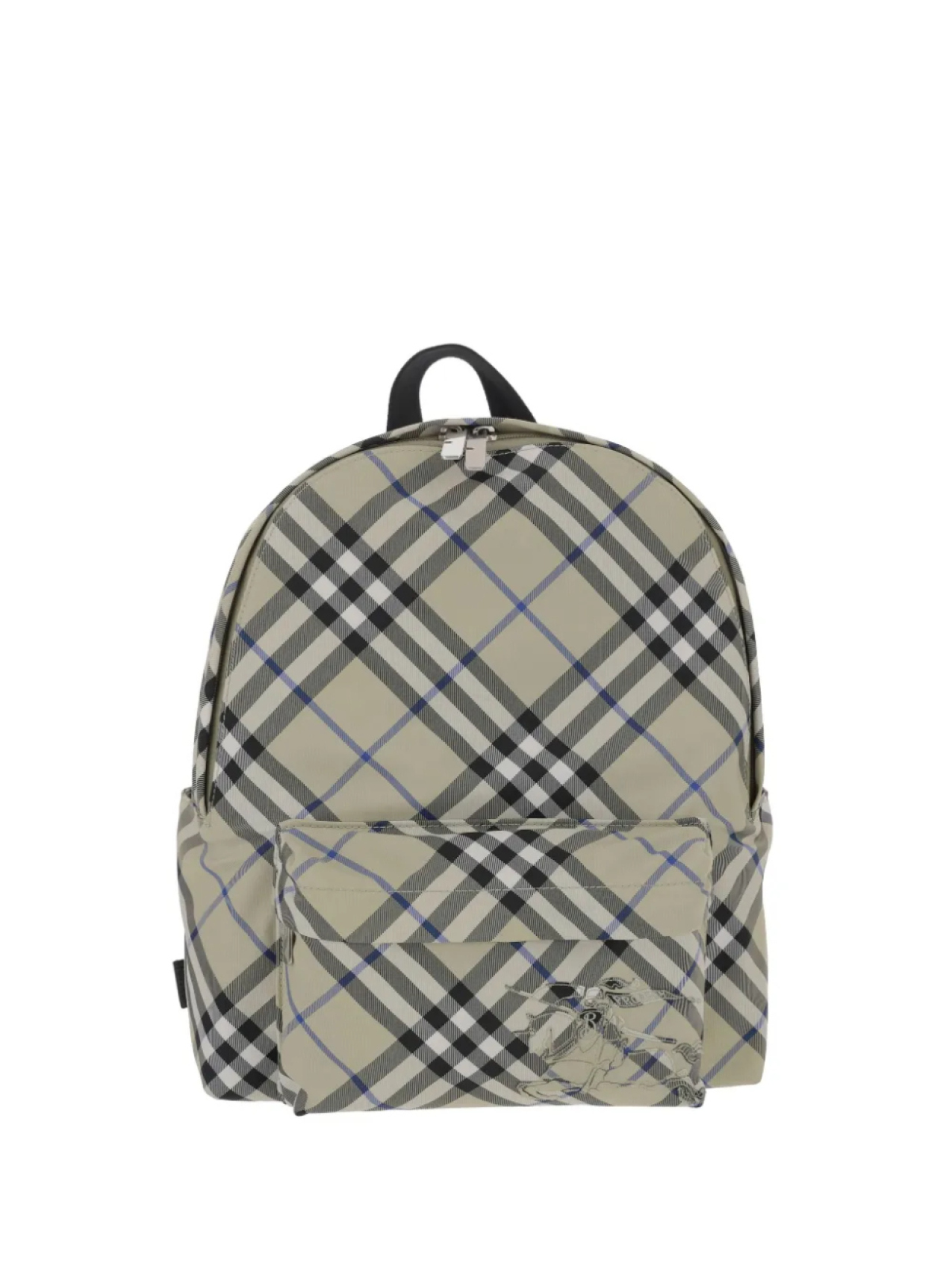 

Рюкзак Burberry в клетку, нейтральный