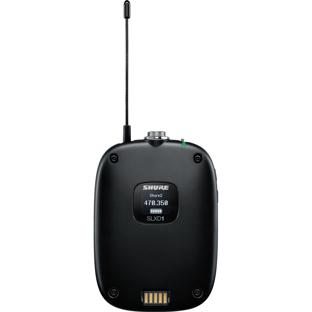 

Беспроводной передатчик Shure SLXD1 Digital Wireless Bodypack Transmitter SLXD1-H55
