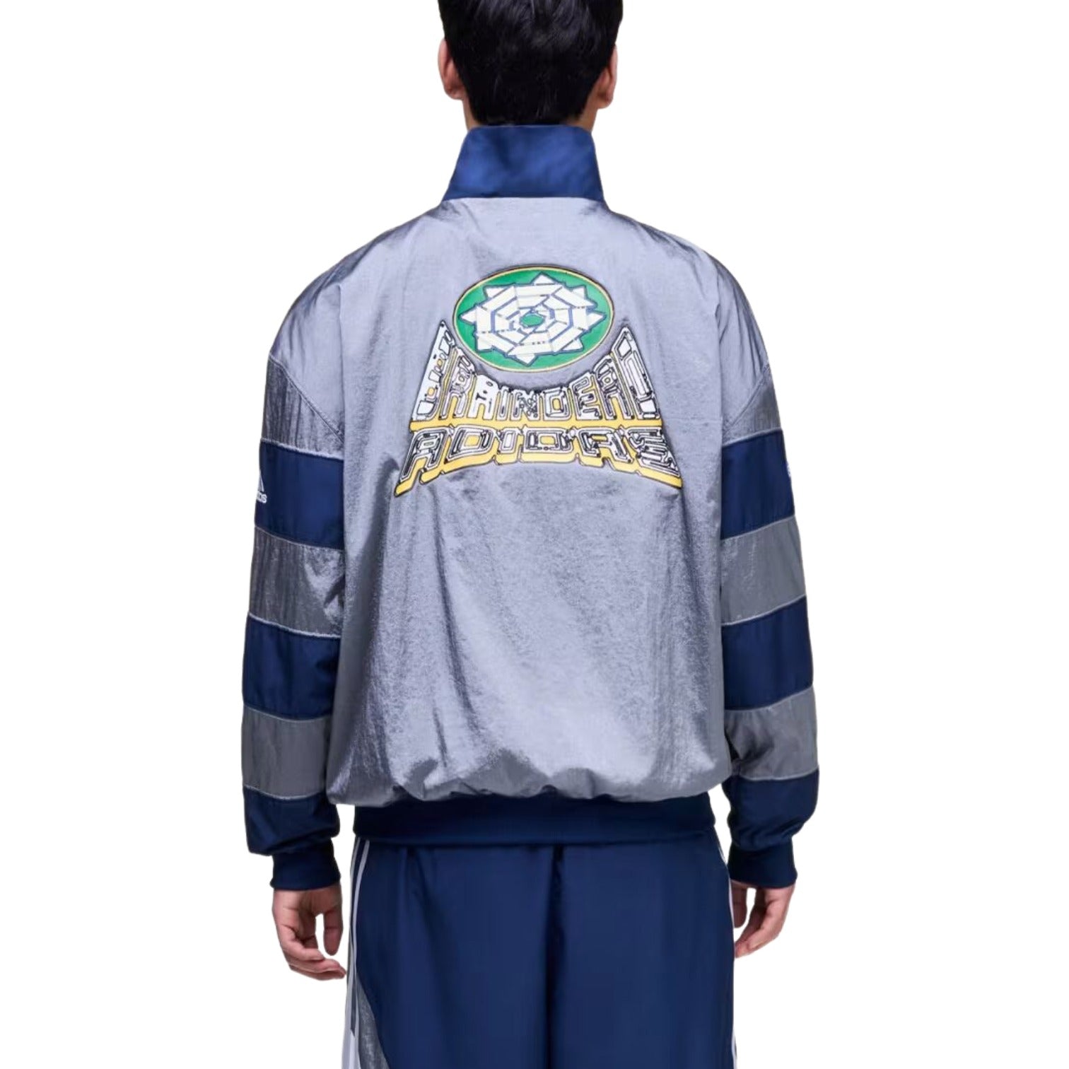 Спортивная футболка Adidas x Brain Dead 'Collegiate Navy' — фото 4