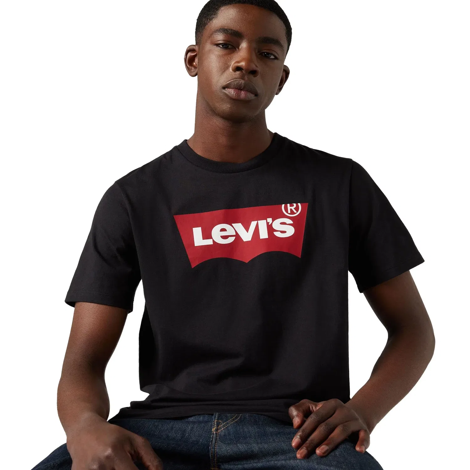 Футболка 2er Pack, хлопковый джерси, Levi´s, черный — фото 3