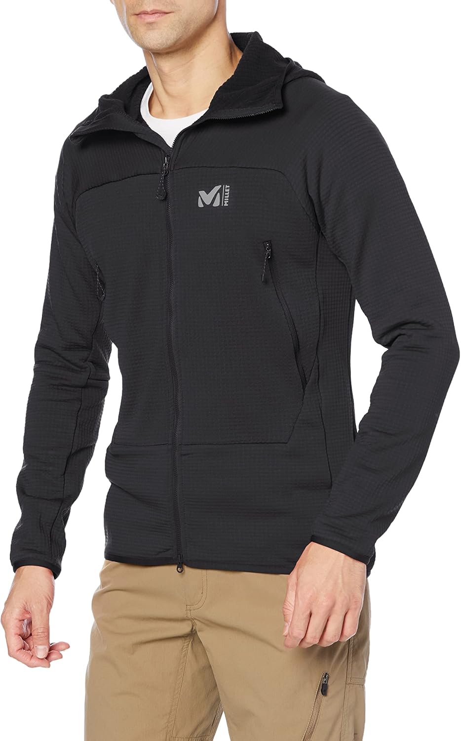 

Толстовка MILLET Mountain Fleece Fusion Grid Hoodie MIV9024, черный