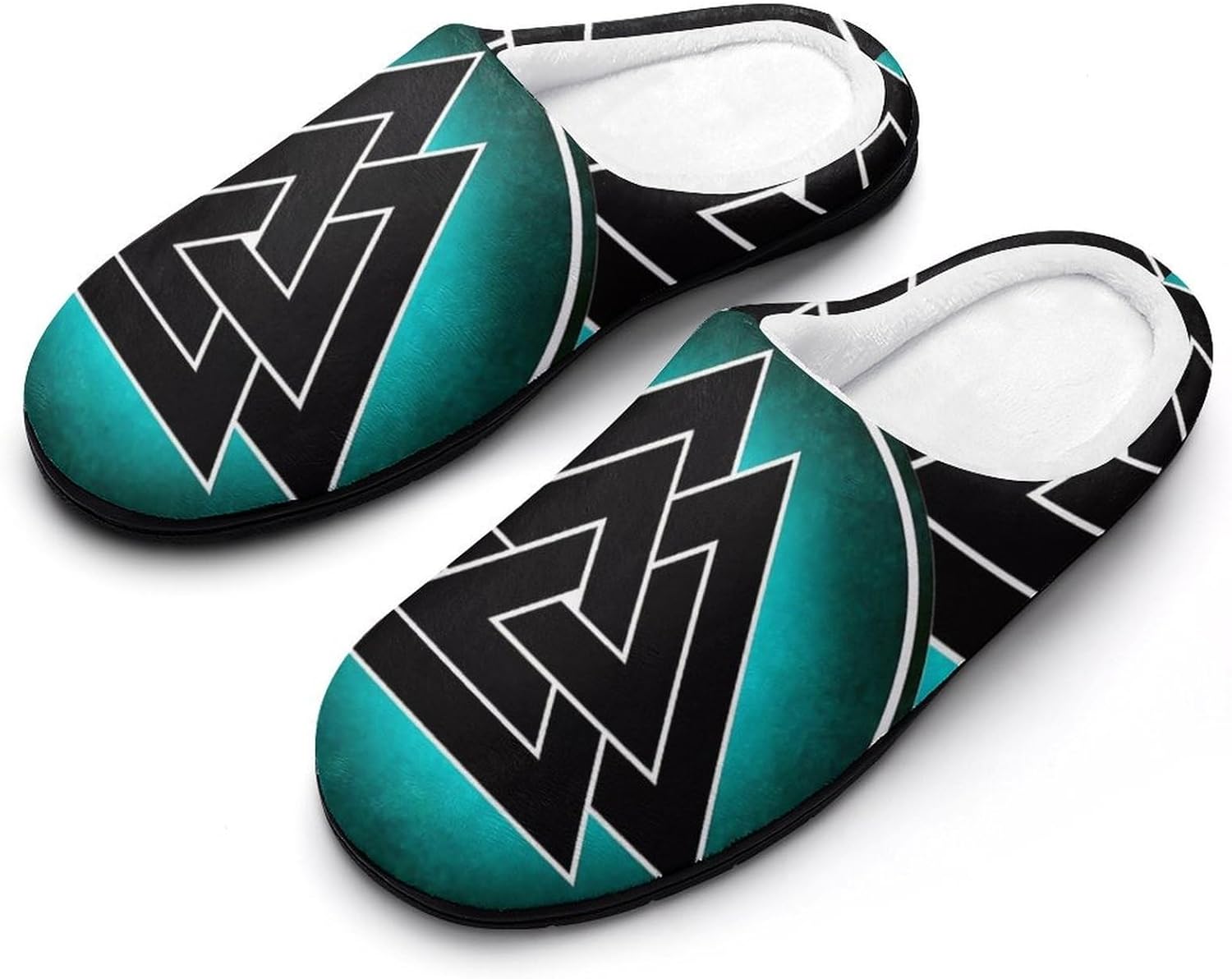 

Мужские тапочки Viking Winter из хлопкового трикотажа, мягкие и удобные, чтобы согреться, домашние тапочки для спальни и гостиной с нескользящей подошвой/Подарок для любителей викингов Yxhzyhy, Viking Runes