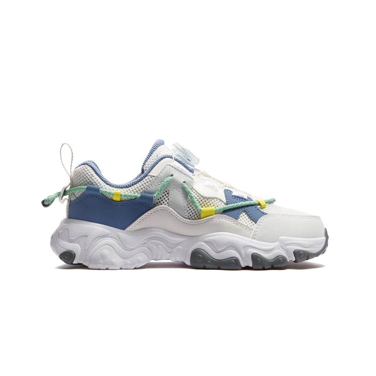 Кроссовки для бега FILA KIDS Heritage FHT Snow/Timeless Blue — фото 3
