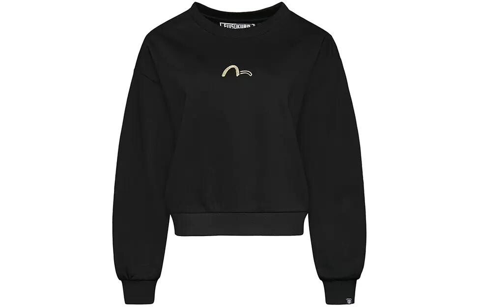 

Толстовка женская черная Evisu
