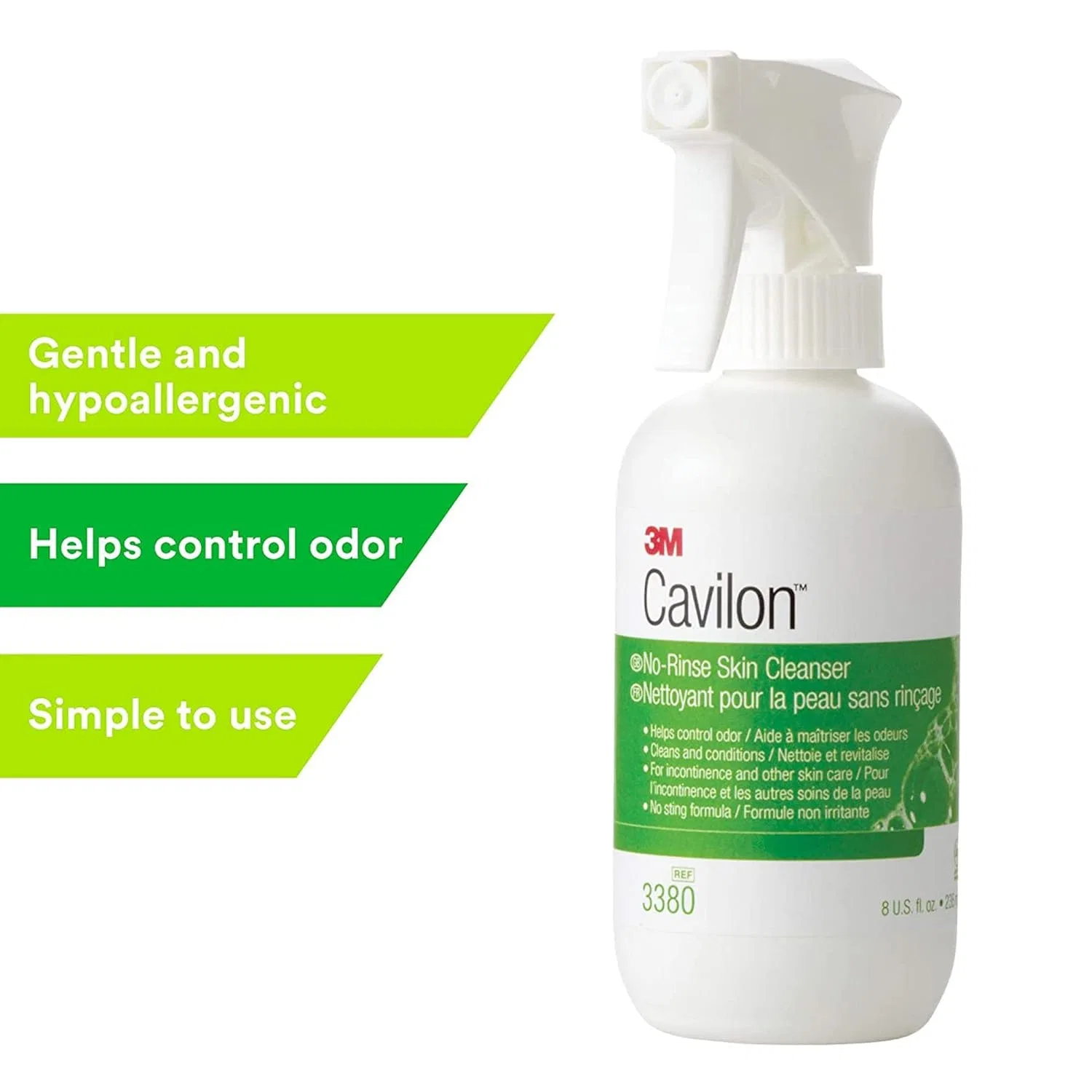 Лосьон для очищения кожи 3M Cavilon No-Rinse Skin Cleanser, 12 шт — фото 2
