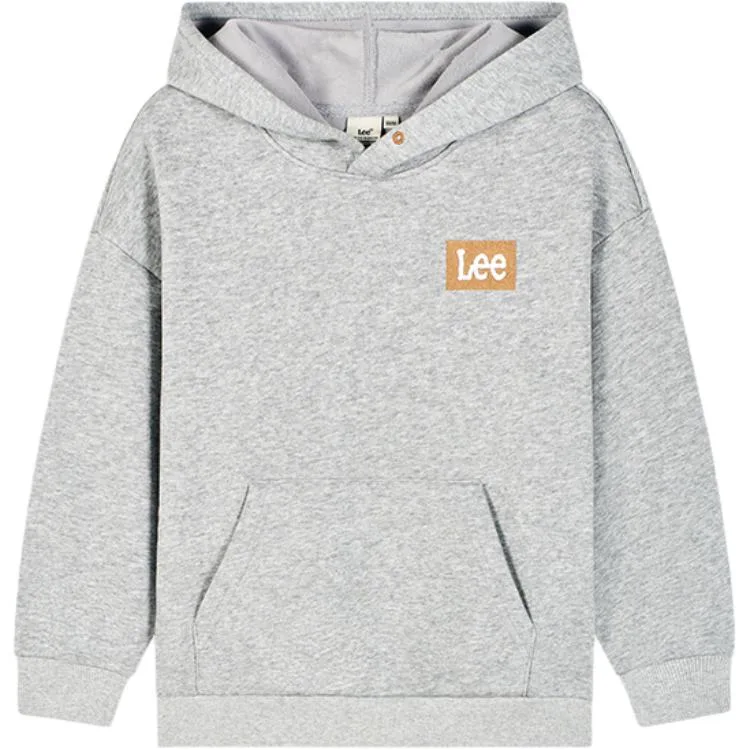 Толстовка с капюшоном для школьников Lee, Twilight Heather Gray