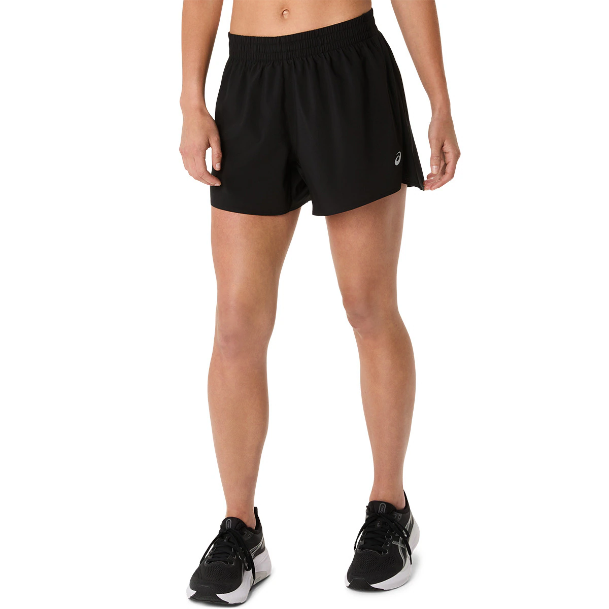 

ASICS CORE 4IN КОРОТКИЕ женские шорты для бега Asics, чёрный