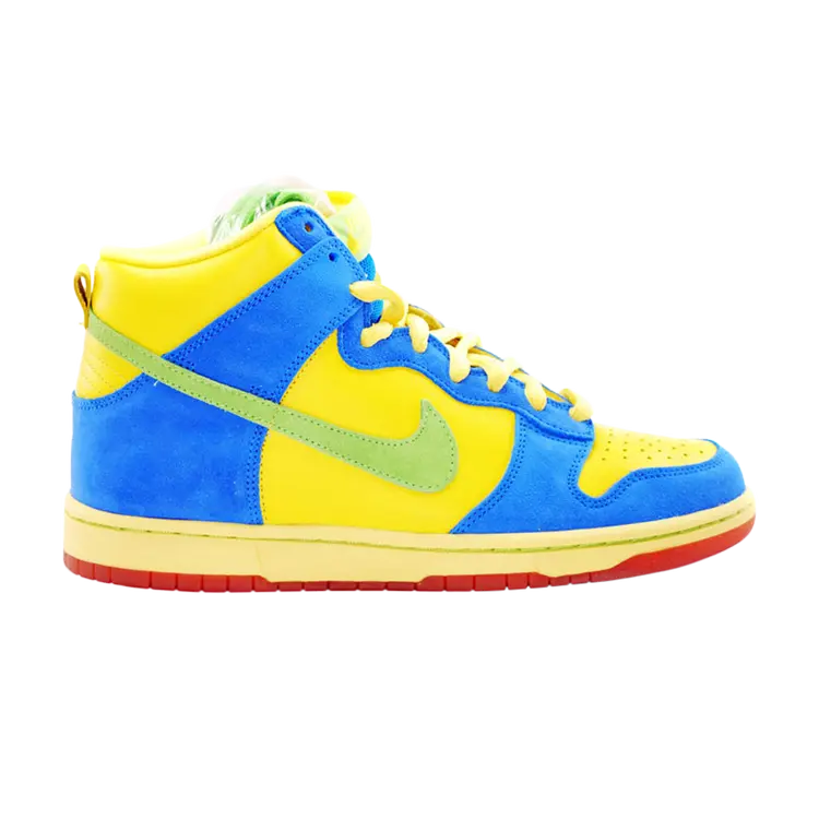 

Кроссовки Nike Dunk High Pro SB 'Marge Simpson', желтый
