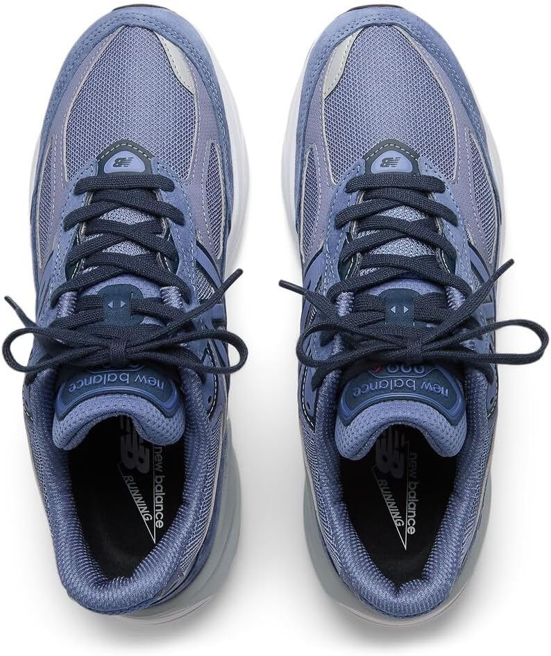 Кроссовки New Balance Unisex Adult 990 V6, сделано в США, синий/фиолетовый/темно-синий — фото 4