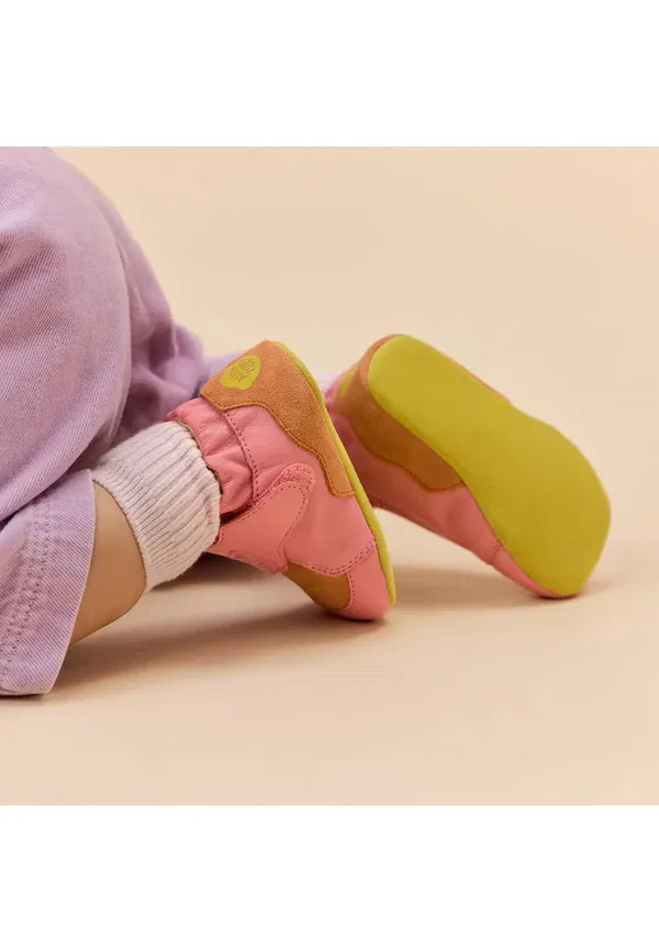 Обувь для ползания Affenzahn Crawly first shoes, розовый