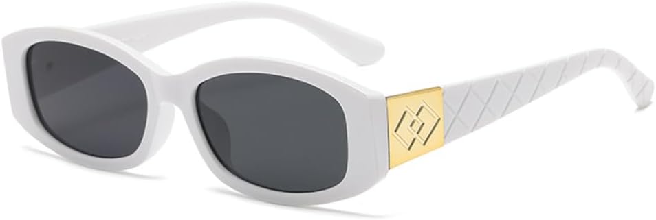 

Маленькие овальные солнцезащитные очки для женщин и мужчин, металлические очки, солнцезащитные очки для улицы, винтажные очки с защитой от УФ-излучения UV400 HDUBFY, 6