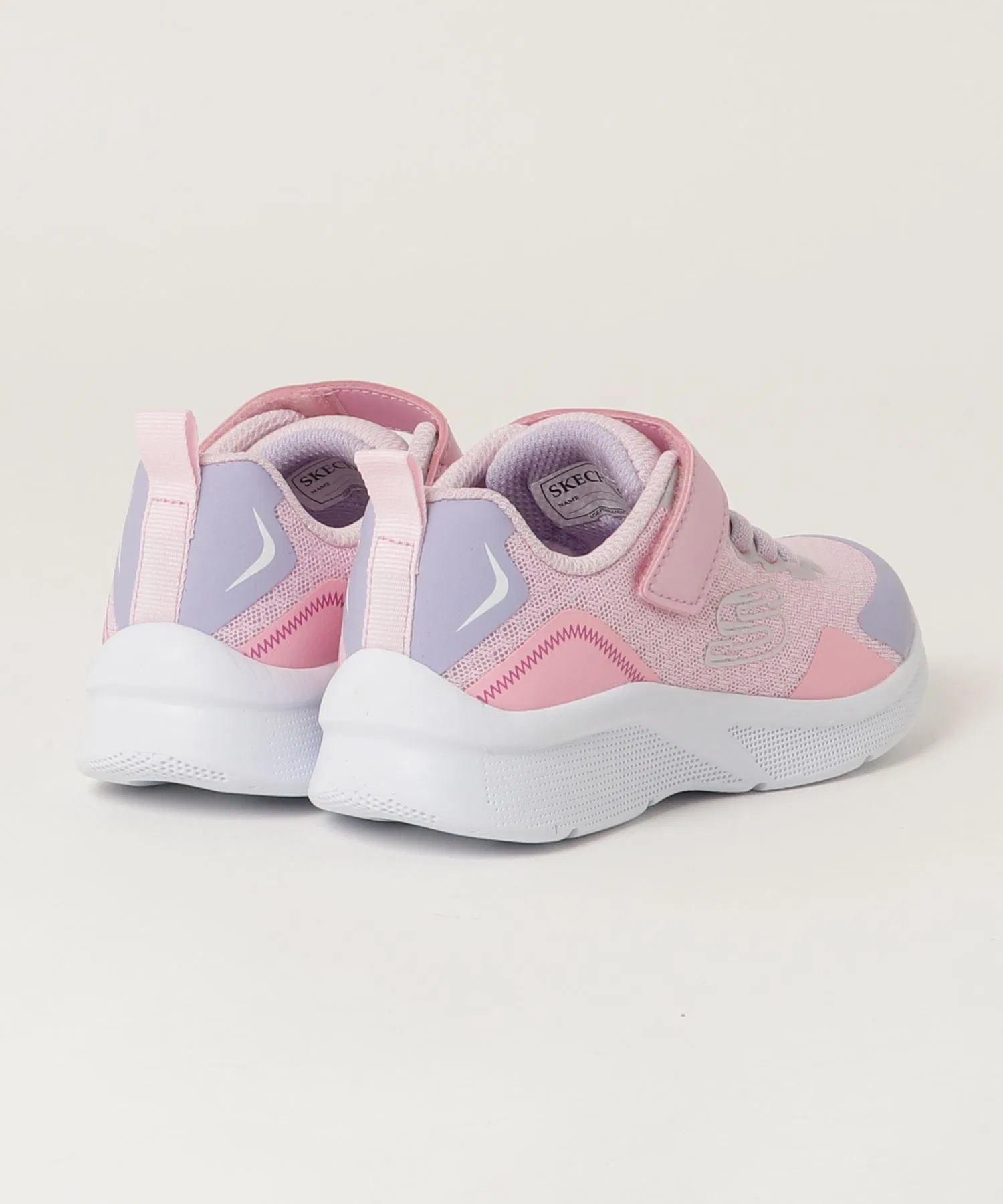 Детские кроссовки SKECHERS MICROSPEC BRIGHT RETROS розовые — фото 4