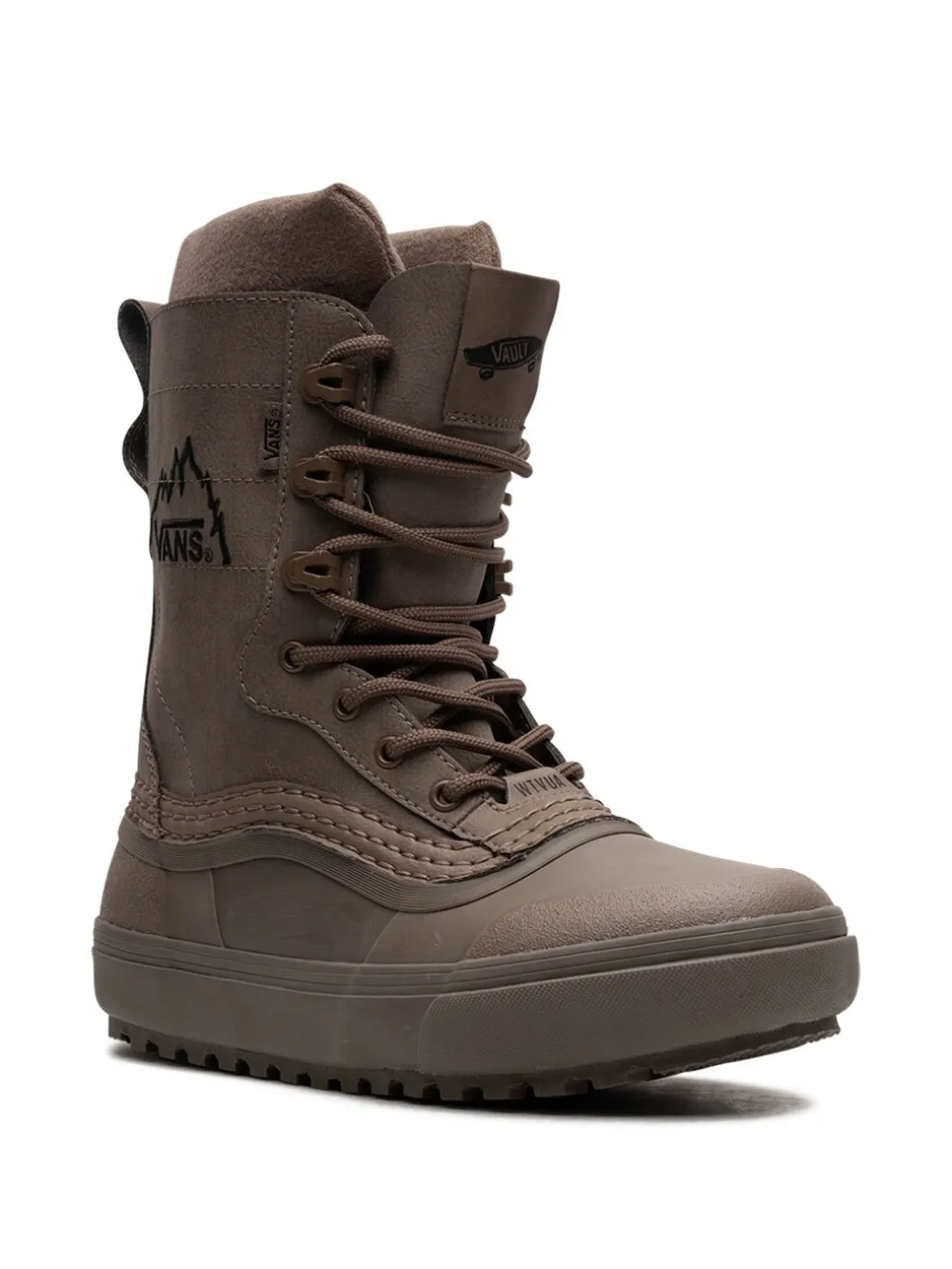 Ботинки x WTAPS Standard Snow MTE Vans, коричневый — фото 2
