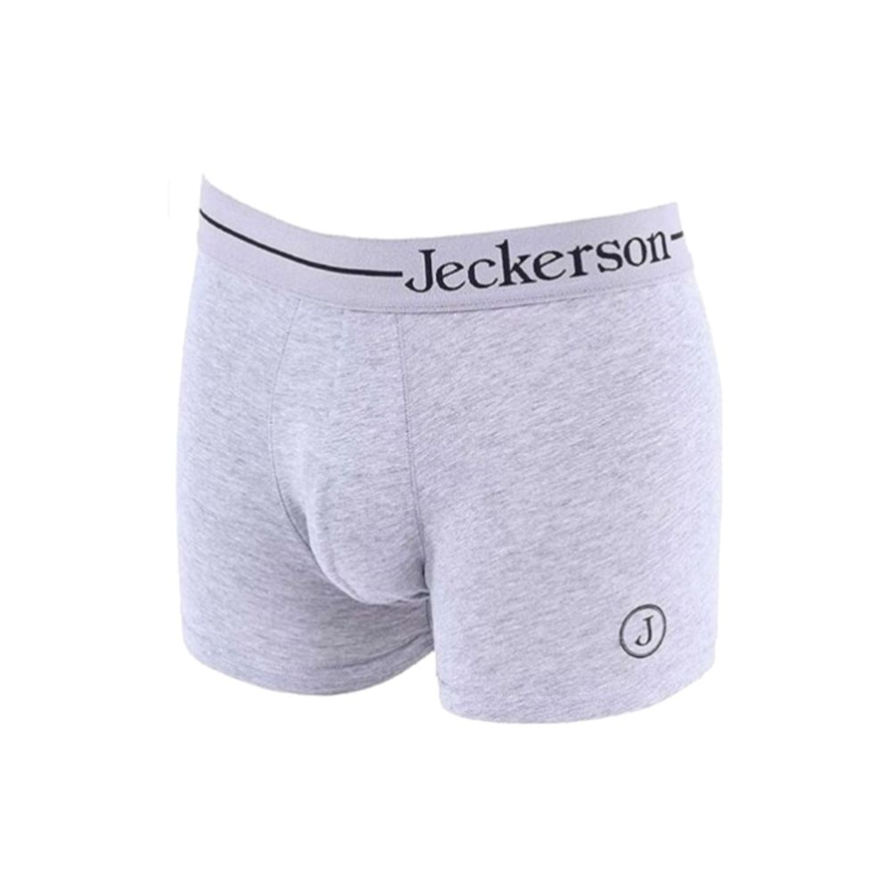 

Серые хлопковые мужские боксеры Jeckerson