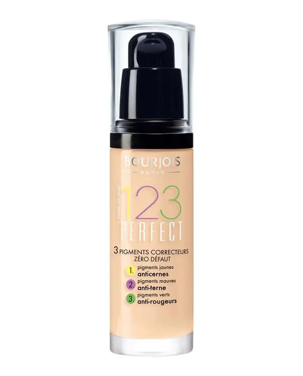 Тональная основа 1, 2, 3 Perfect Bourjois, Vanille T52