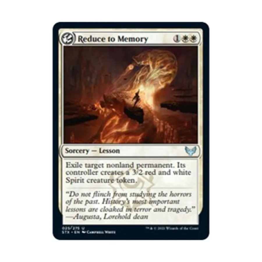 

CCG Уменьшить до памяти (U), MTG - Strixhaven - School of Mages