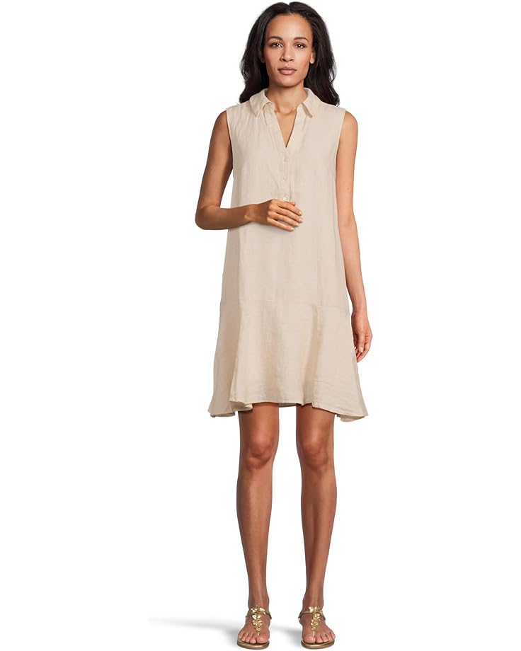 

Платье Lilly Pulitzer Ellowyn Linen Dress, цвет Wicker Tan X Resort White