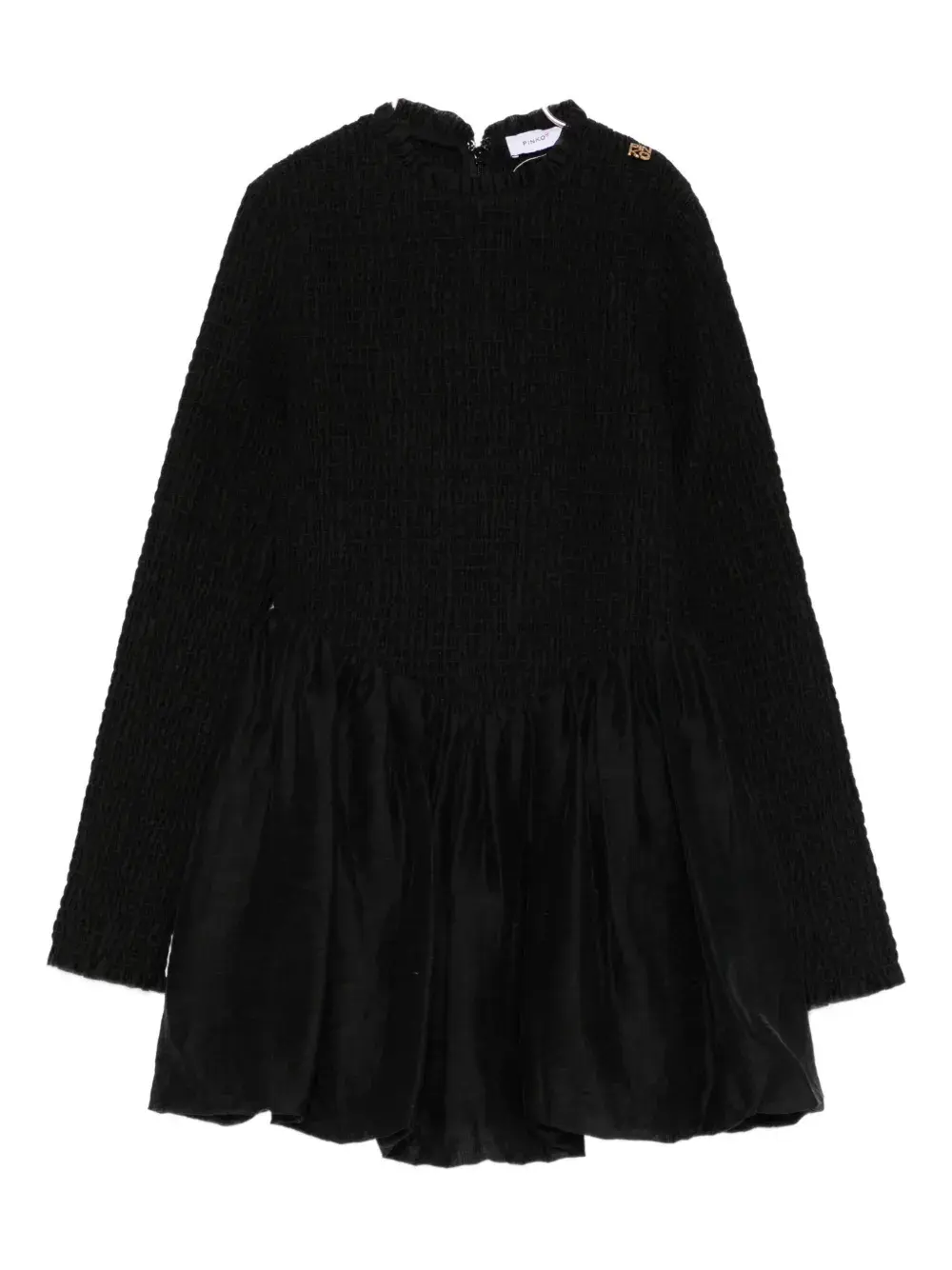 

Платье с вставками Pinko Kids, черный