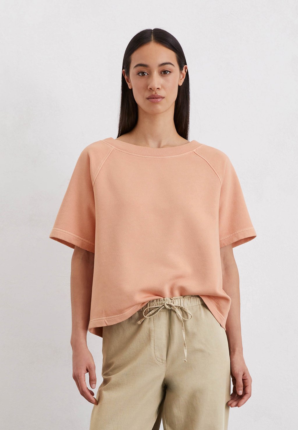 

Базовая футболка KURZARM-LOOSE Marc O'Polo, светло-красный