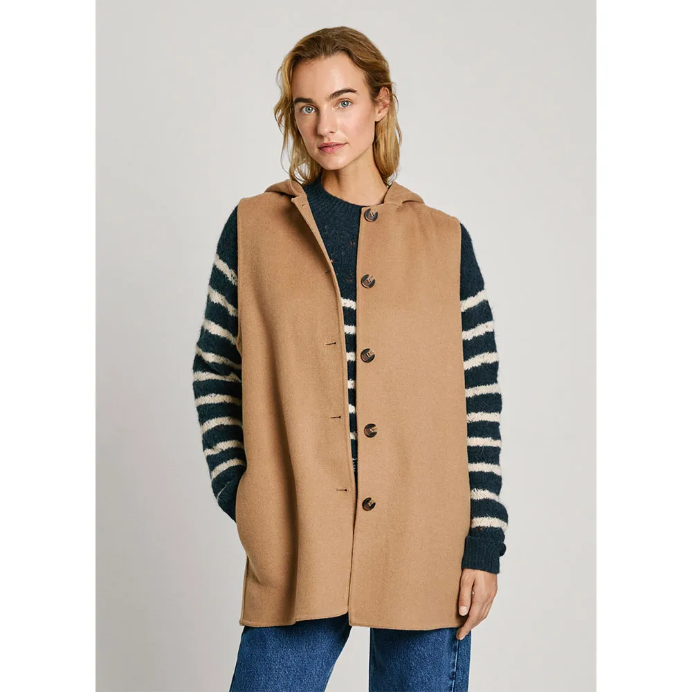 

Жилет Pepe Jeans Deila, коричневый