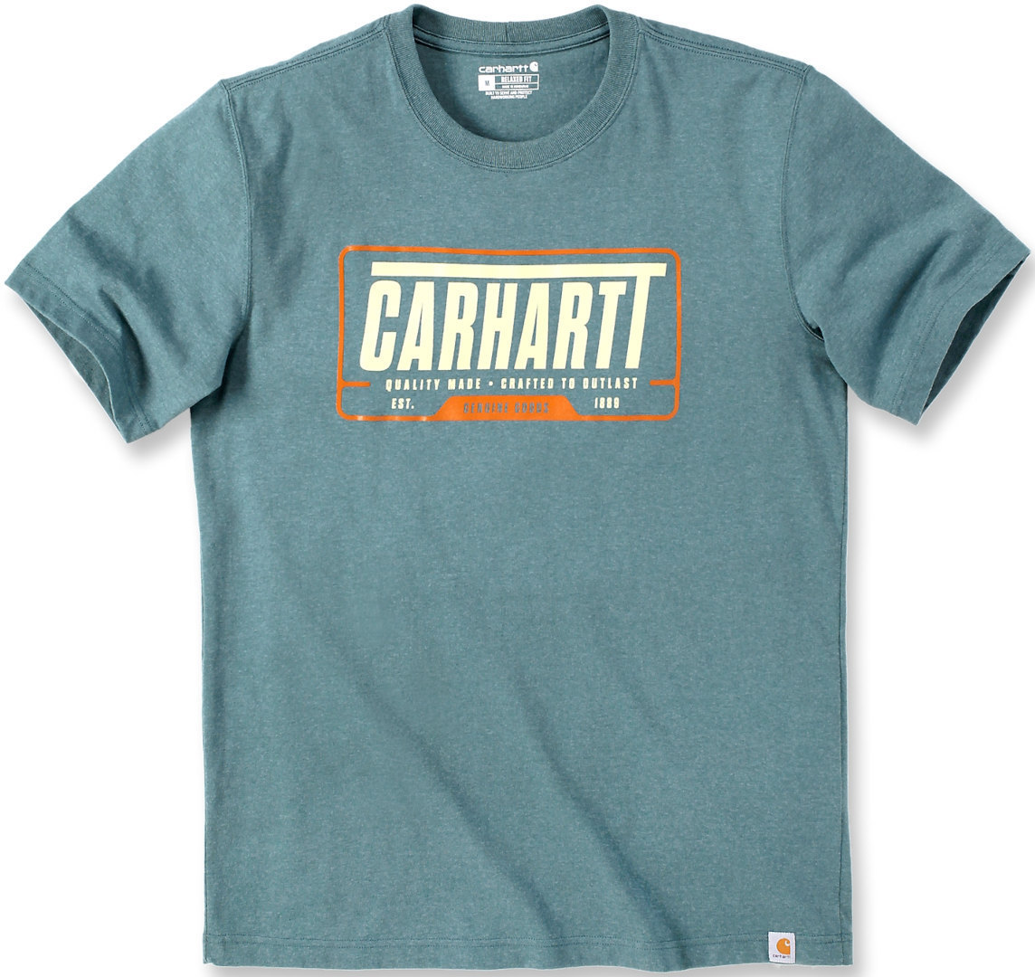 

Футболка Carhartt Relaxed Fit Heavyweight Graphic T-Shirt, цвет Turquoise