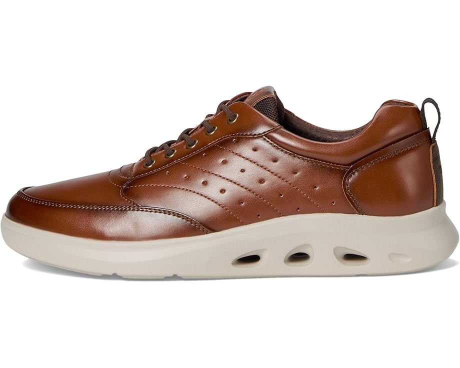 Кроссовки Nunn Bush Ponte Moc Toe Sneakers Hybrid Oxford Dress Casual Lightweight Athletic Style Lace Up, цвет Cognac — фото 4