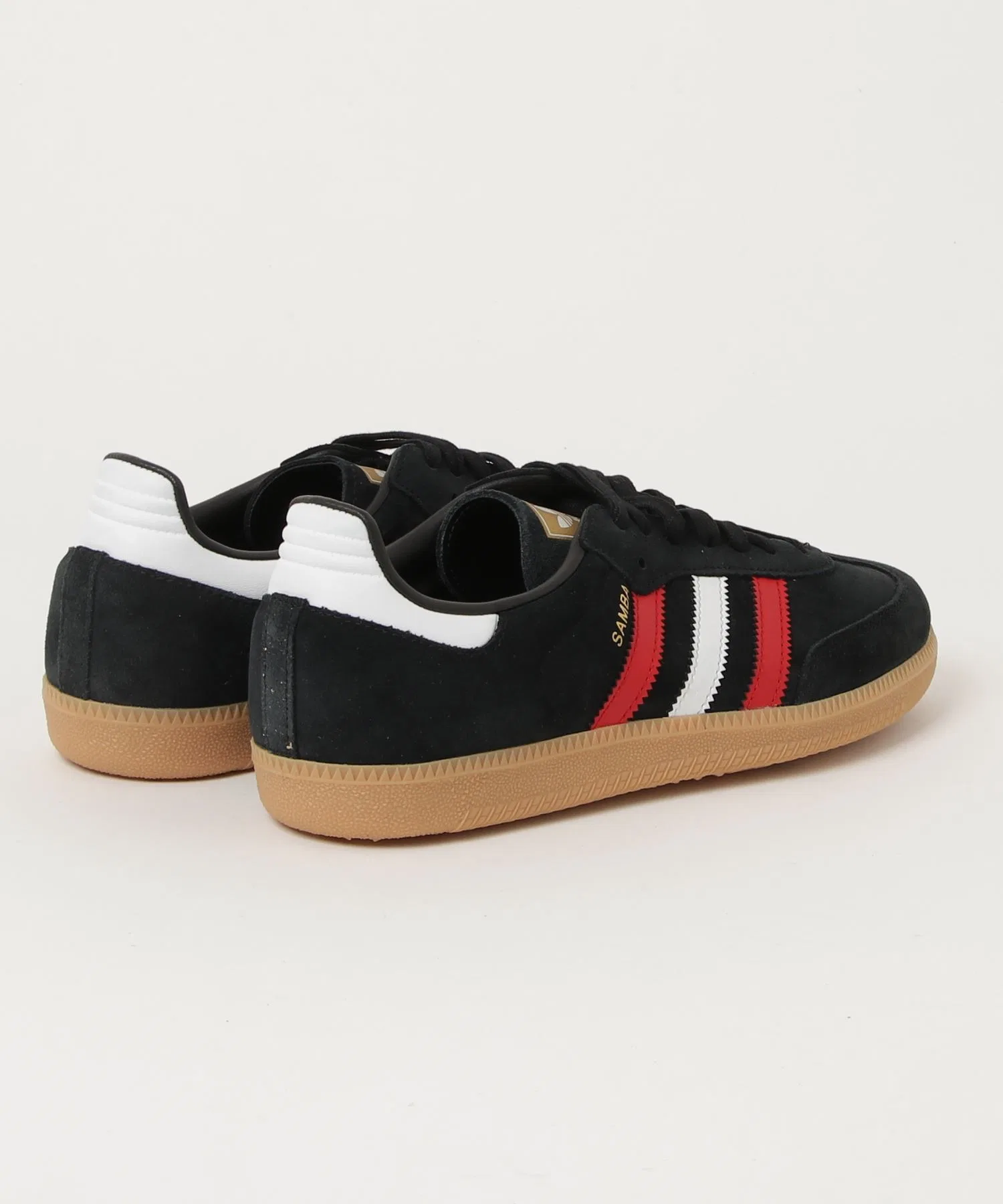 Мужские кроссовки adidas Originals SAMBA OG чёрные — фото 2