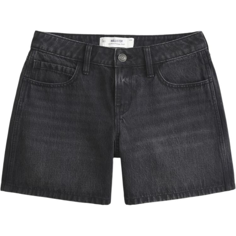 

Hollister/ Джинсовые шорты Hollister, женские, черные