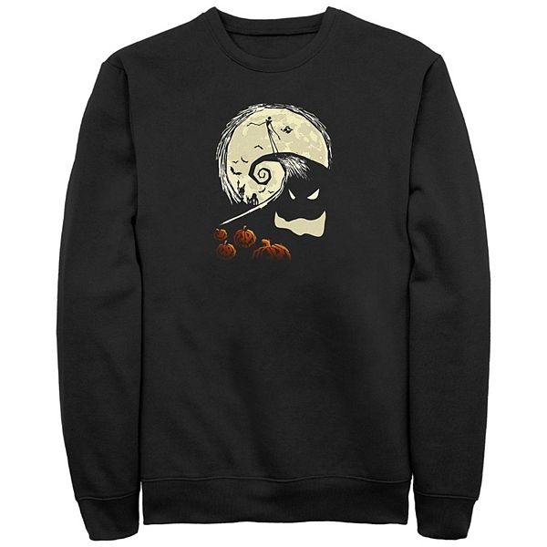

Флисовая толстовка с принтом The Nightmare Before Christmas Jack on Oogie Boogie Hill Disney