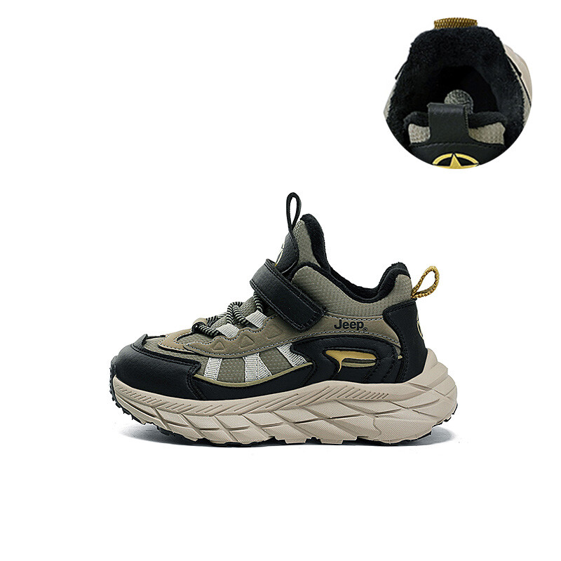 

Кроссовки Jeep Kids Lifestyle Shoes Kids Mid-top Gray, черный/серый